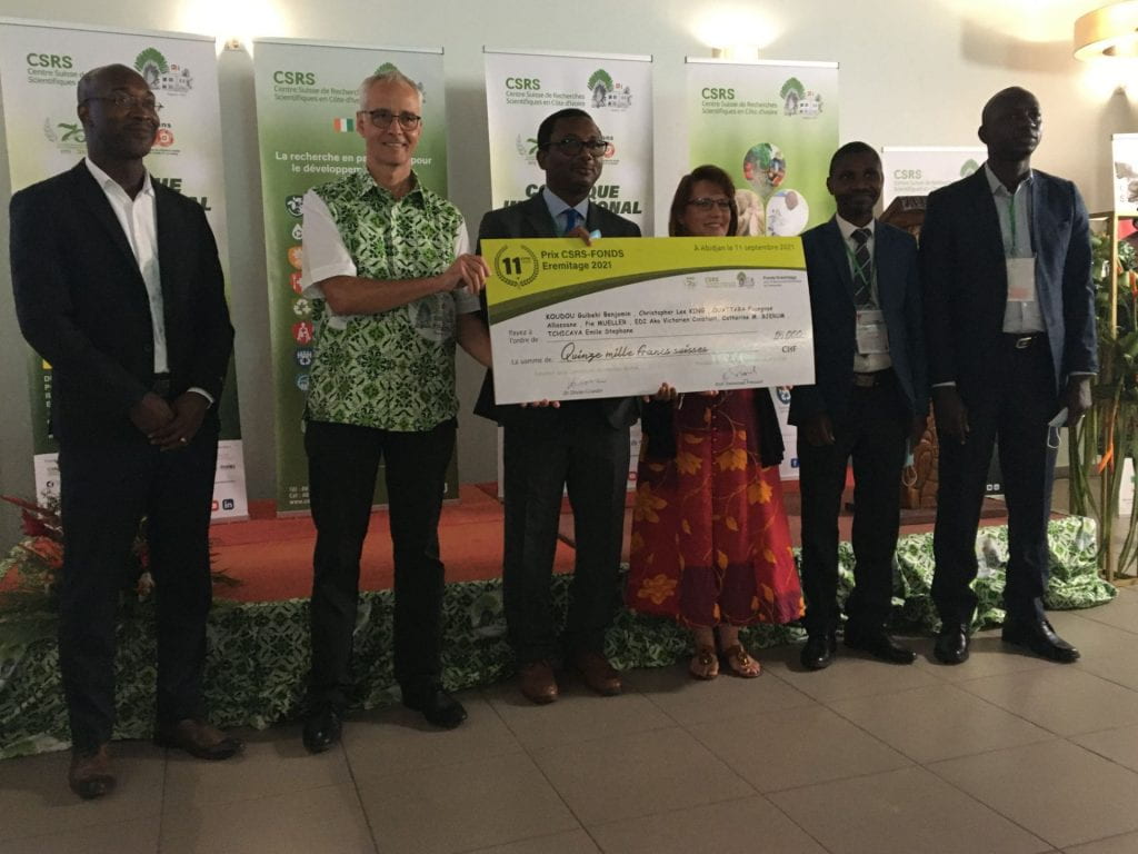 DOLF team recognized for their research on LF in Ivory Coast